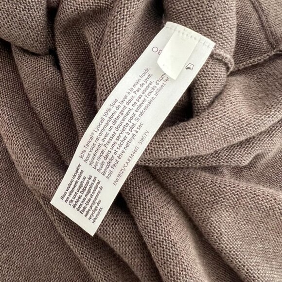 St. John knitted brown blouse size M - Picture 4 of 5